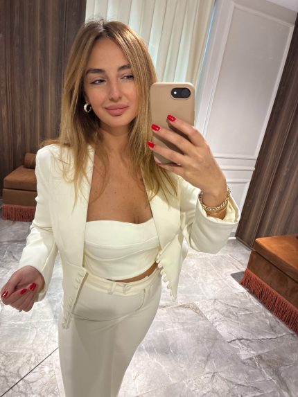 MİNİ EKRU BÜSTİYER