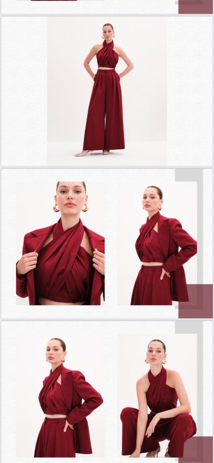 bordo drapeli büstiyer